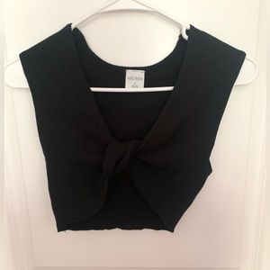 Wild Fable Size M Black Crop Top